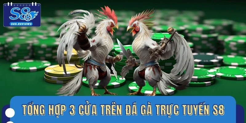 Tổng hợp 3 cửa thường thấy trên đá gà trực tuyến S8