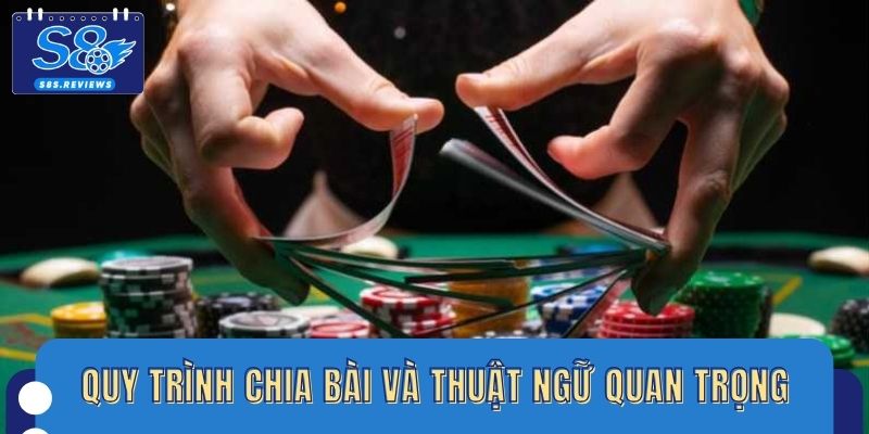 Nắm rõ quy trình chia bài và thuật ngữ quan trọng
