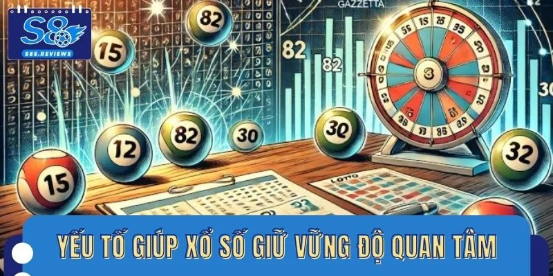 Yếu tố giúp xổ số trực tuyến S8 giữ vững độ quan tâm